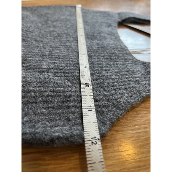 NWT Everlane Dark Gray Wool Blend Crop Tank Size XS - Picture 8 of 9